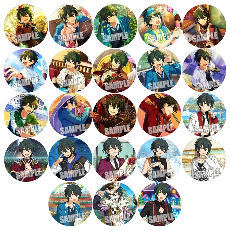 1 шт. 58 мм значки набор звезд идол мечта аниме железные валькири брошь|Броши| |