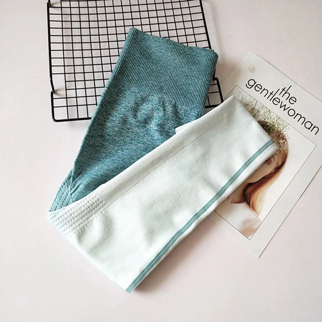Green Pants Спортивный бесшовный комплект, женский спортивный костюм, спортивная одежда для тренировок, короткий топ с длинными рукавами+ сексуальный спортивный бюстгальтер+ высокая талия, костюм для фитнеса - Цвет: Green Pants