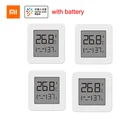 Термометр XIAOMI Mijia Bluetooth 2, беспроводной, умный, электронный, гигрометр, термометр для использования с Miji, новинка 2021