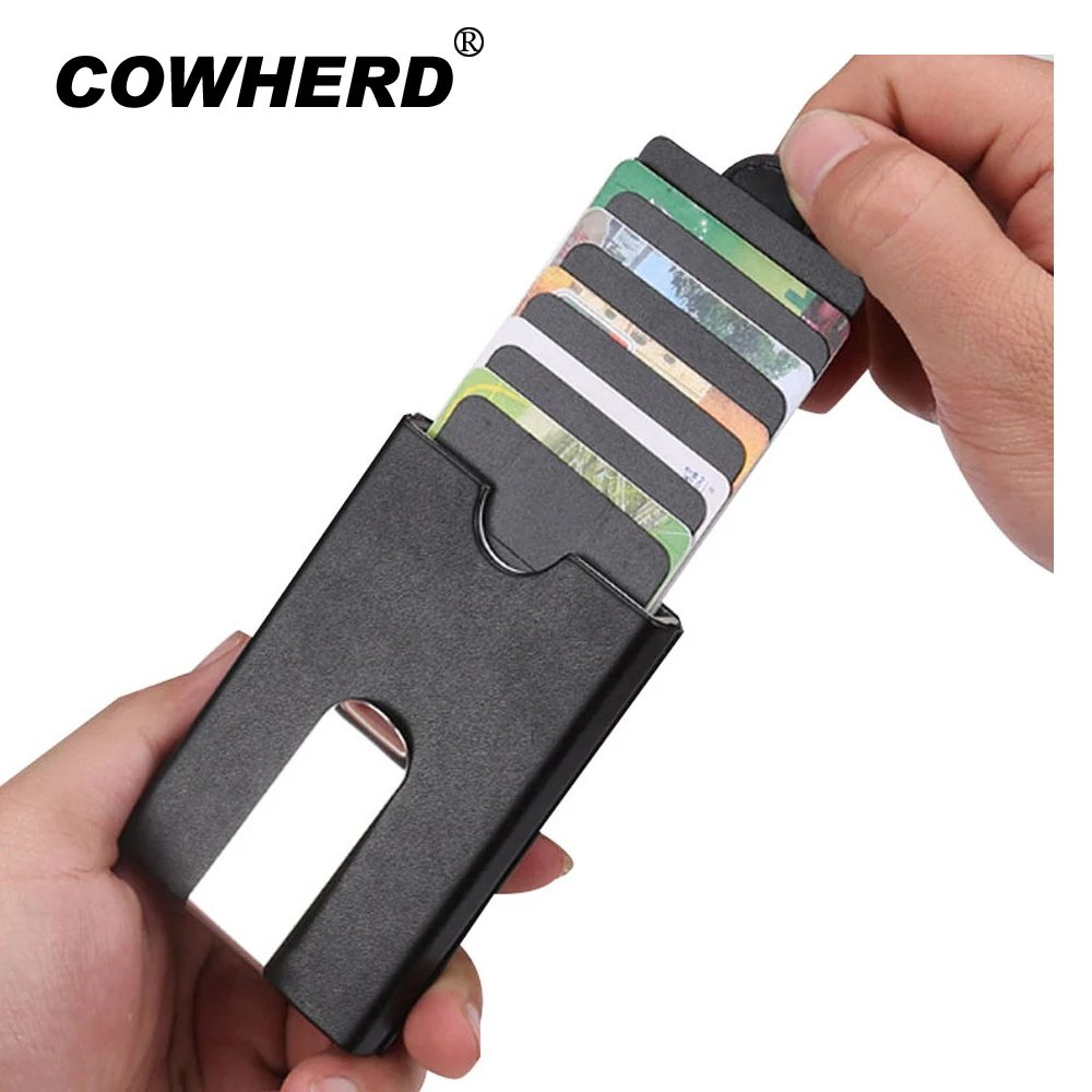 Кошелек мужской из искусственной кожи с автоматическим поясом чехол для