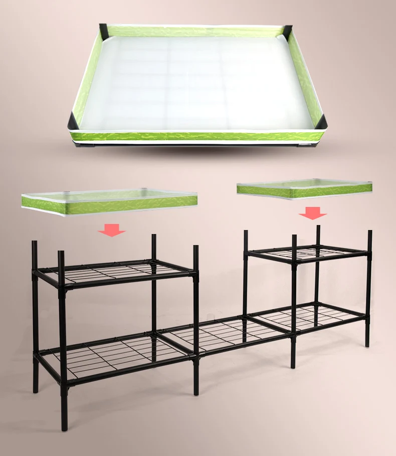 

DX-130C 130cm length clothes storage space saving 25mm galvanized steel tube fabric wardrobe DX-130