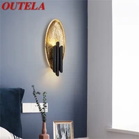 outela postmodern simple wall lights sconces creative lamp fixtures decorative for home living room