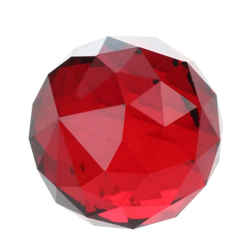 

30mm Red Crystal Ball Prisms