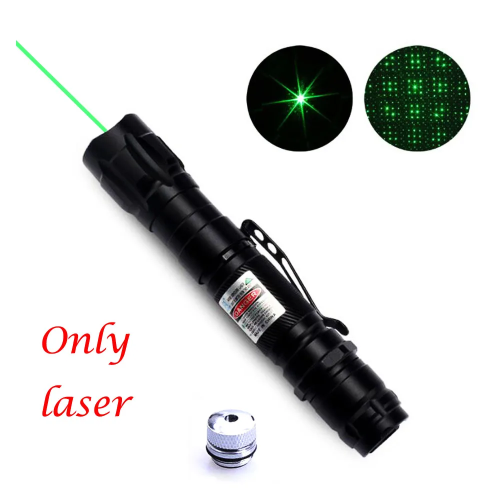 

532nm 5mW Green Red blue Laser Pointer 009 Sight Series Powerful Flashlight device Adjustable Focus Lazer lasers pen NO Battery