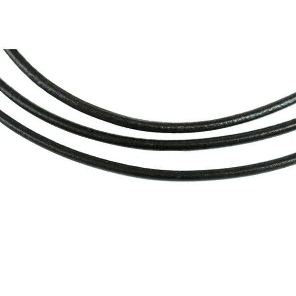 1 шт. модное ожерелье унисекс кожаная пряжка круглый кожаный шнур веревка цепь