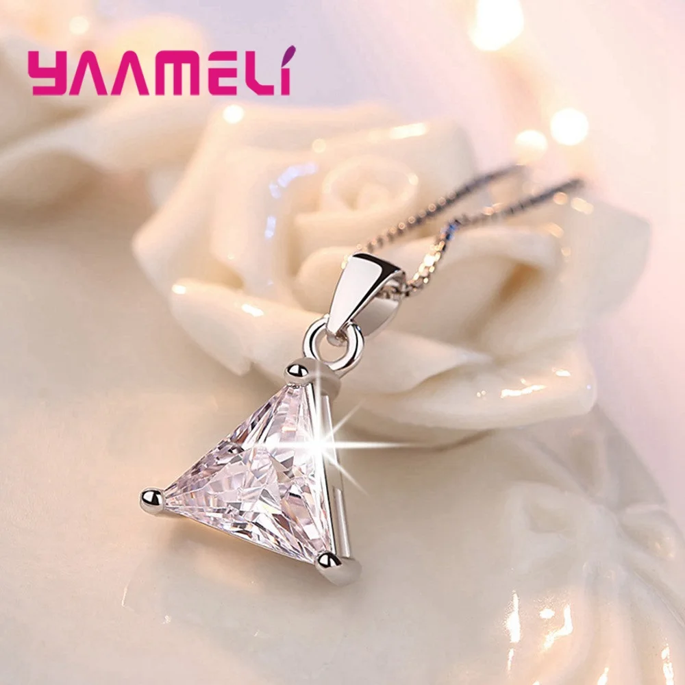 Ожерелье женское из серебра 925 пробы с кубическим цирконием | Украшения и