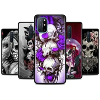 mexican skull girl phone case for oneplus 8t 8 nord n10 n100 n200 nord z 2 ce 5g capas for one plus 7 8 9 7t pro 9r cover