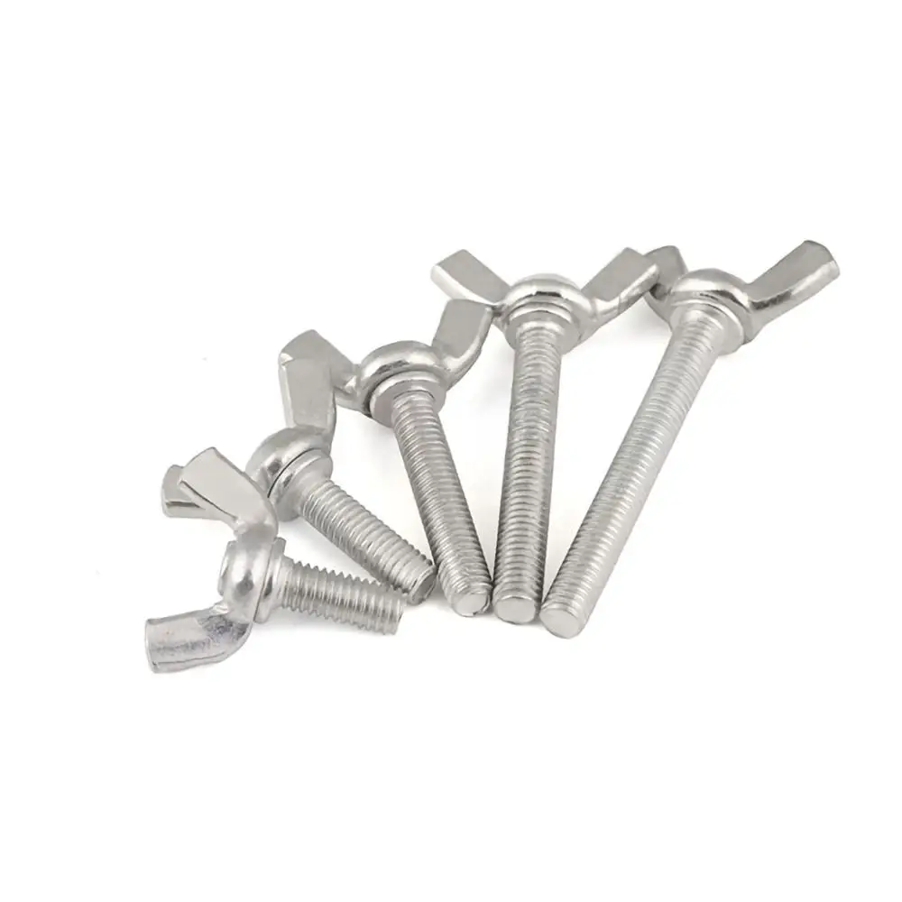 DIN315 болты с крыльями бабочки M4 M5 M6 M8 M10 болты с крыльями болты с оцинкованным покрытием из углеродистой стали