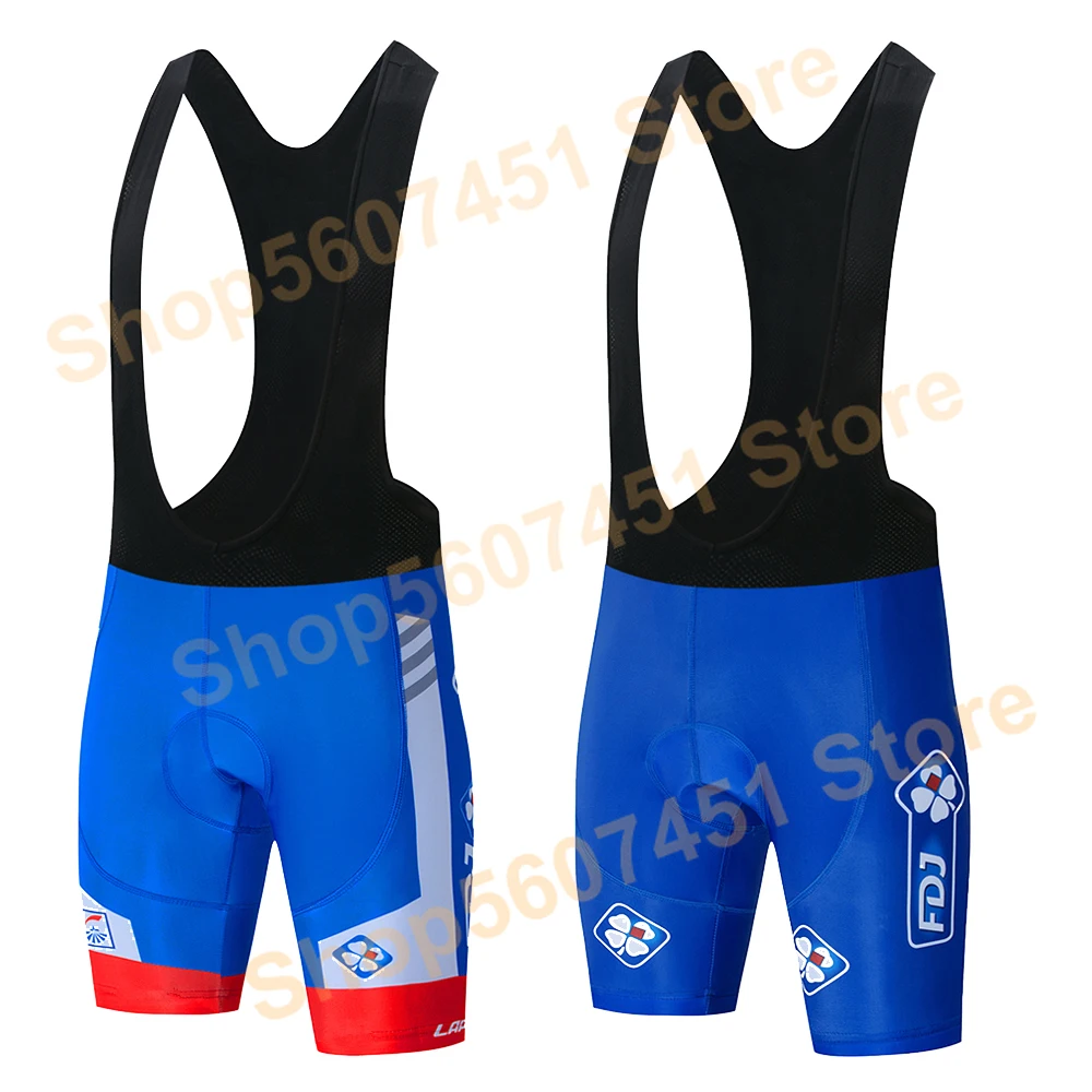 2021 Pro Team FDJ Cycling Jersey 9D Bib Set MTB Uniform Bike Clothing Quick Dry Bicycle Wear Clothes Mens Short Maillot Culotte | Спорт и