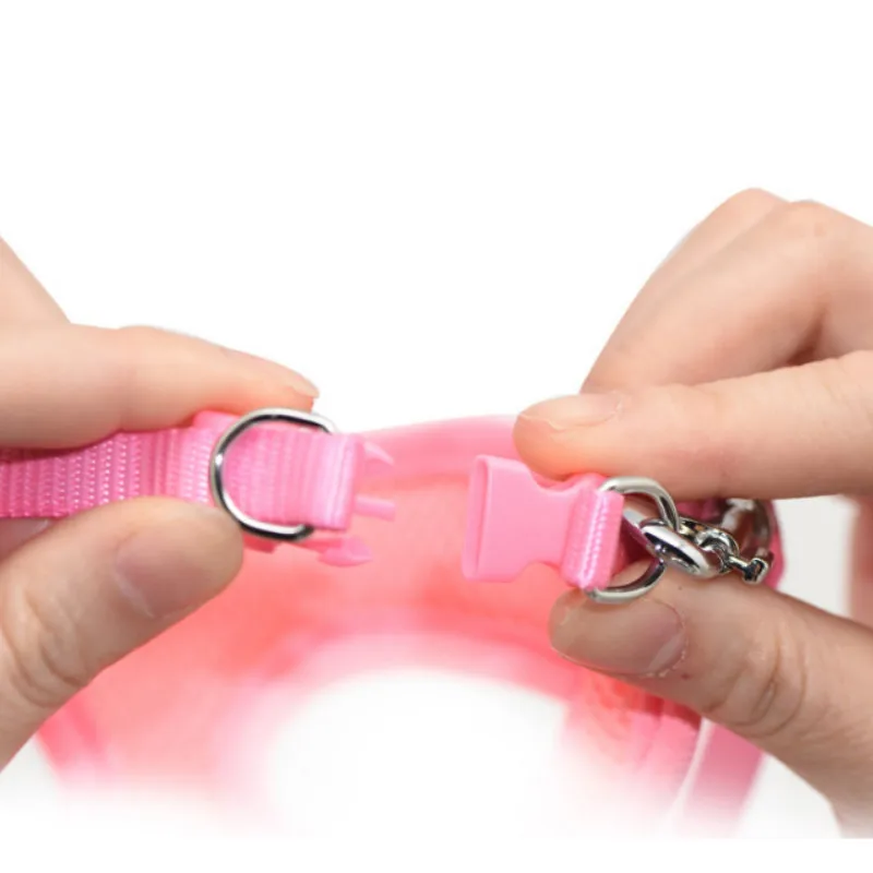 Товары для питомцев поводок собак набор жилетка Полиэстеровая дышащая сетка