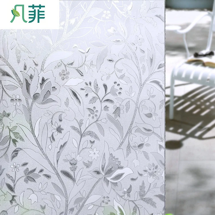 Домашняя ПВХ статическая Наклейка на стекло наклейка водонепроницаемая окно