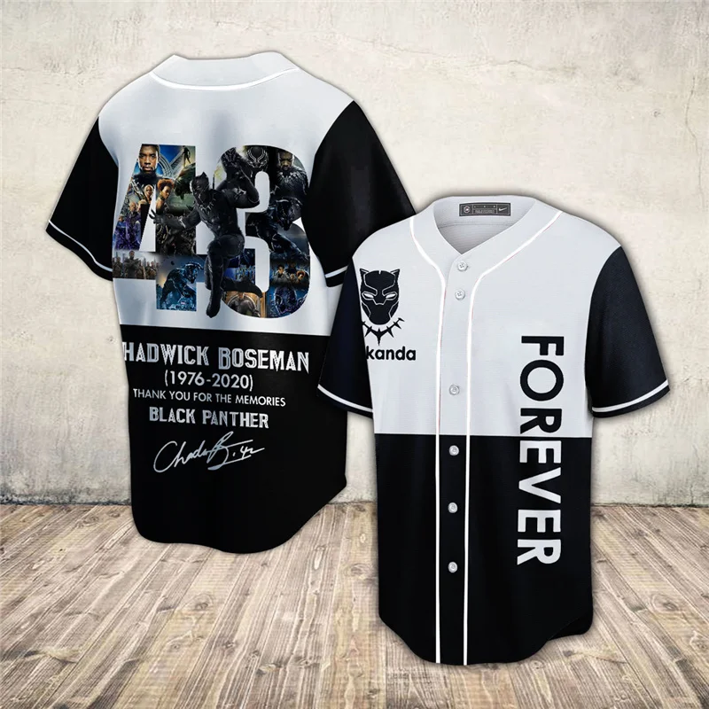 Новинка 2021 модная летняя повседневная мужская бейсбольная рубашка с 3D принтом