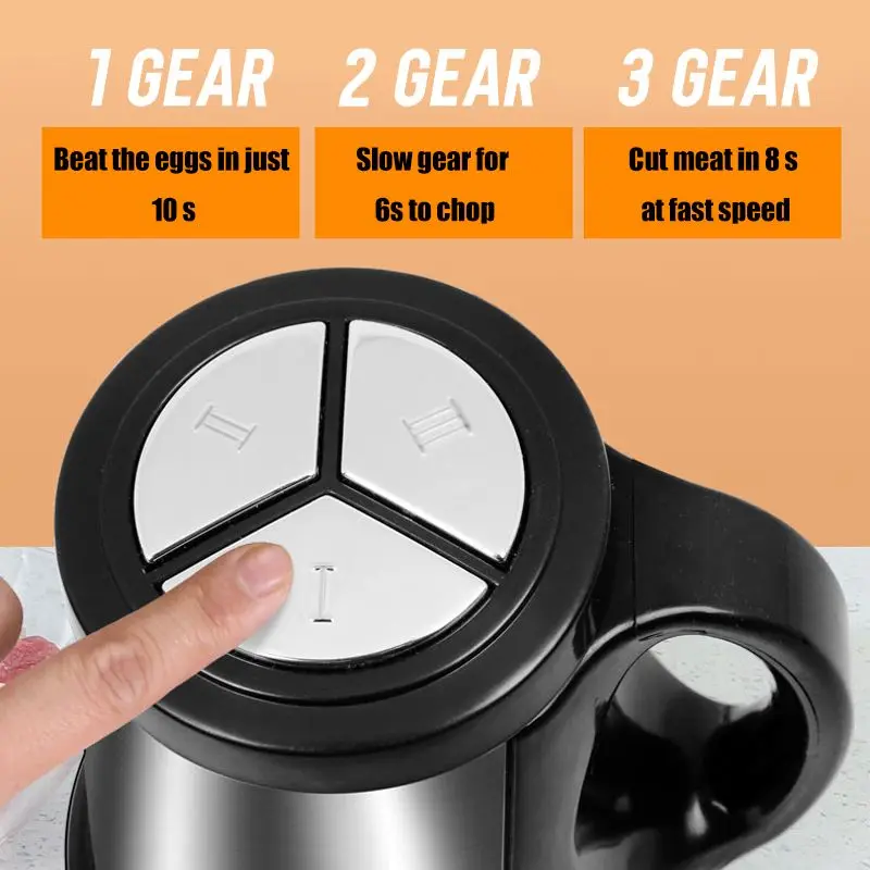 Мясорубка электрическая из нержавеющей стали 800 Вт 3 скорости 5 л | Мясорубки