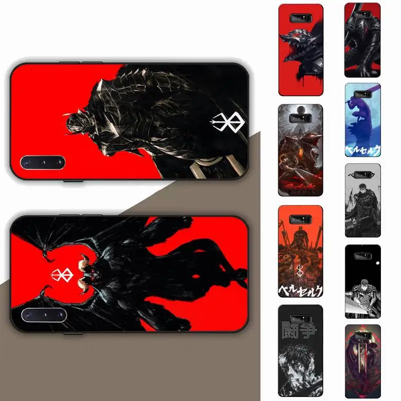 

Yinuoda Berserk Guts Anime Phone Case for Samsung Note 5 7 8 9 10 20 pro plus lite ultra A21 12 72