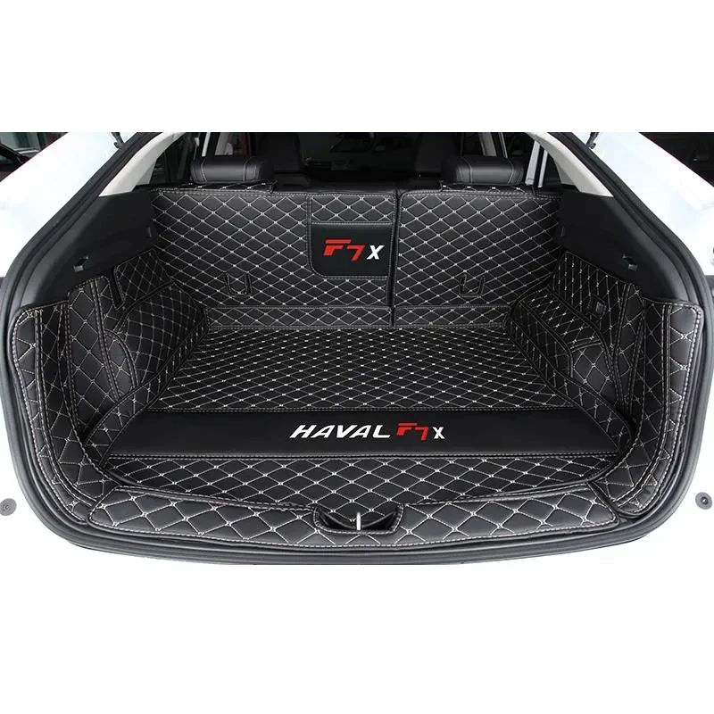 For Haval F7 F7X 2019 2020 2021 2022 Car Accessories Trunk Protection Leather Mat Catpet Interior Cover Part Auto Styling