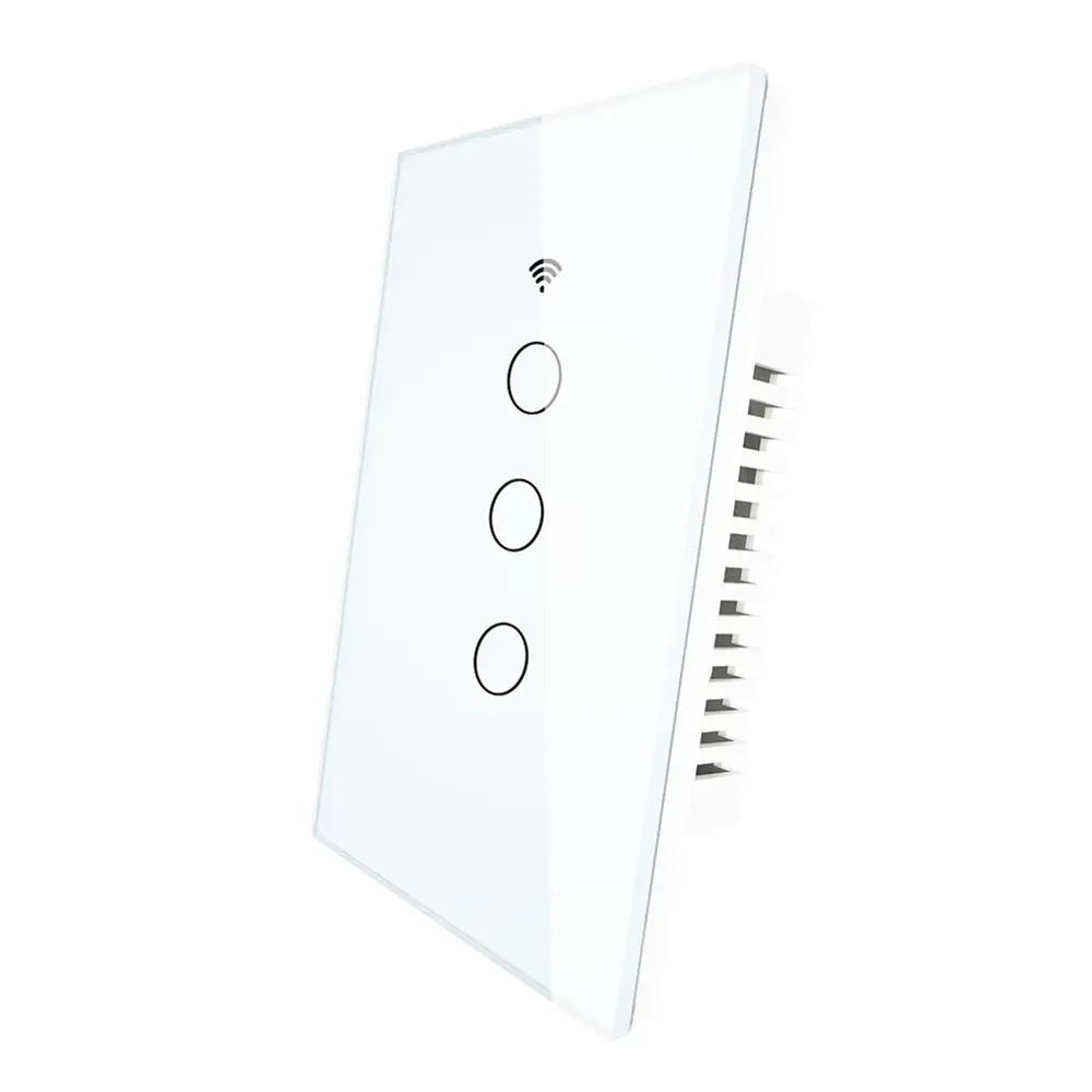 Tuya Smart Life US Wifi умный настенный сенсорный выключатель RF 433 приложение