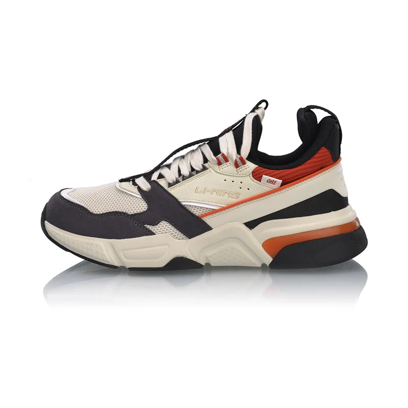 Li-Ning/Мужская классическая обувь 001; стиль жизни; обувь для папы в стиле ретро; удобная спортивная обувь с подкладкой; кроссовки для отдыха; AGCP021 YXB260 - Цвет: AGCP021-8H