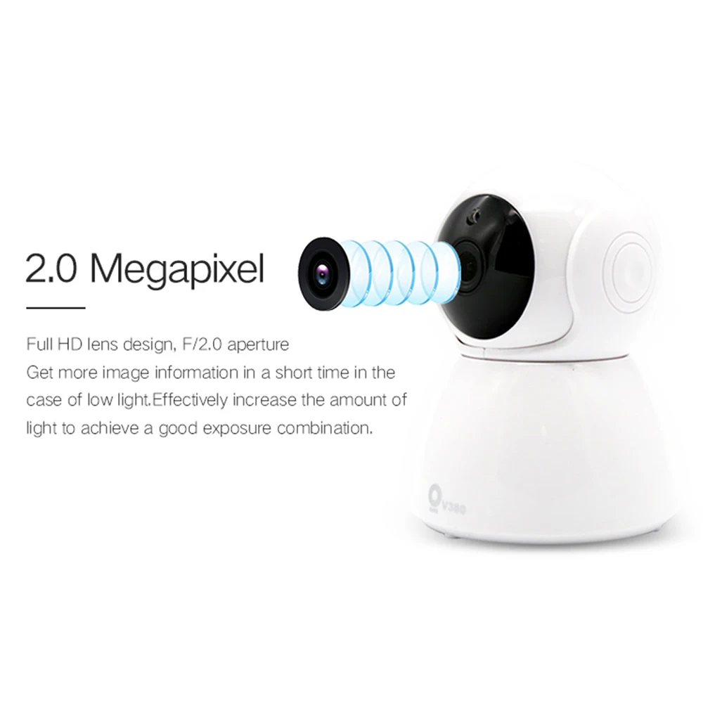 1080P IP камера WiFi безопасности V380 PTZ двухстороннее аудио ночное видение Обнаружение