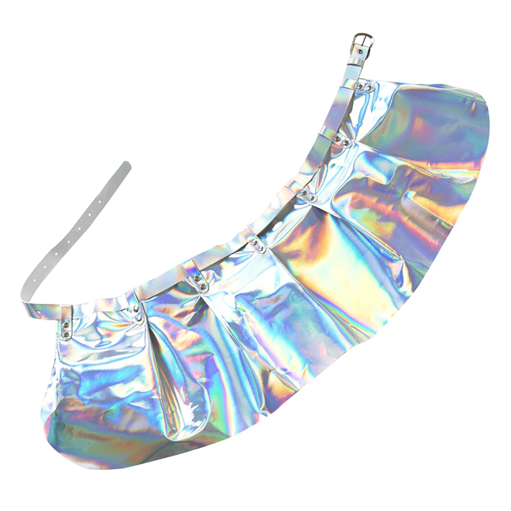 Ремень женский с лазерной пряжкой регулируемый пояс прямоугольной аксессуар для