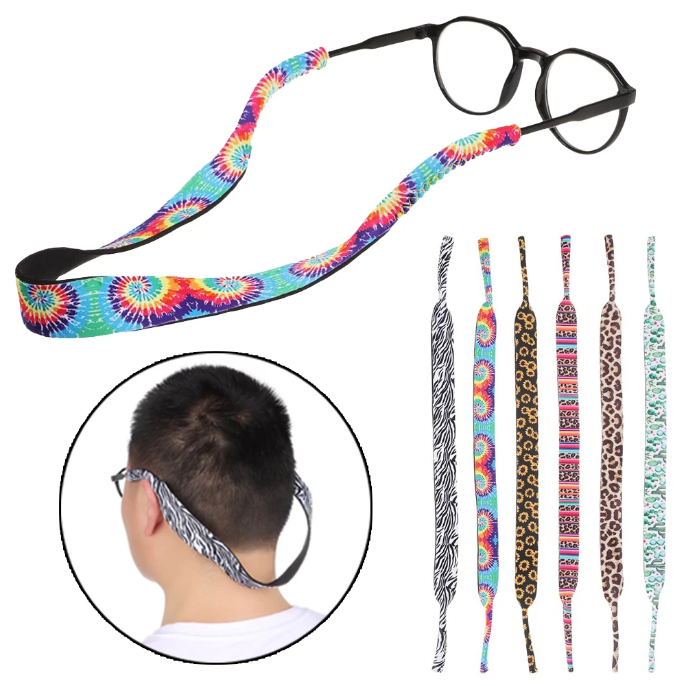 

Beach Holder Neoprene Sports Floating Sunglass Straps Safety Glasses Retainers Eyeglasses Cord Eyewear Lanyard