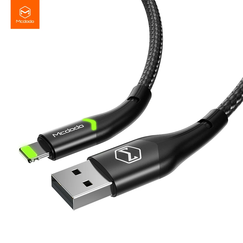 

Mcdodo USB Cable 2A Fast Charging For iPhone 11 12 Pro Max X Xr Xs ipad 6 7 8 Fast Charger For Lightning iPhone Cable Data Cord