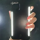 Чехол для телефона iphone 11 Pro Max, XSMAX, 11 Pro, XR, X, XS, 7, 8 PLUS, селфи со светодиодной подсветкой, 3 поколения