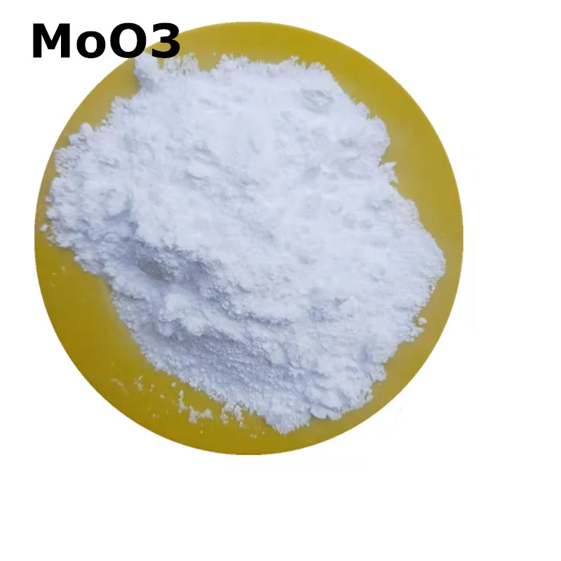 MoO3 порошок высокой чистоты 99.9% оксид молибдена для НИОКР ультратонкие нано порошки около 1 микро метра