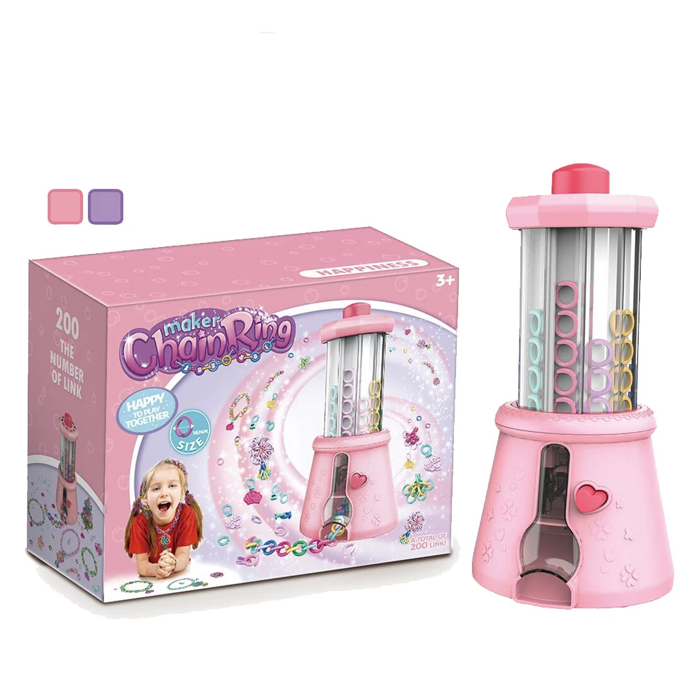 Детский плетеный браслет сделай сам различные бусины машина для изготовления