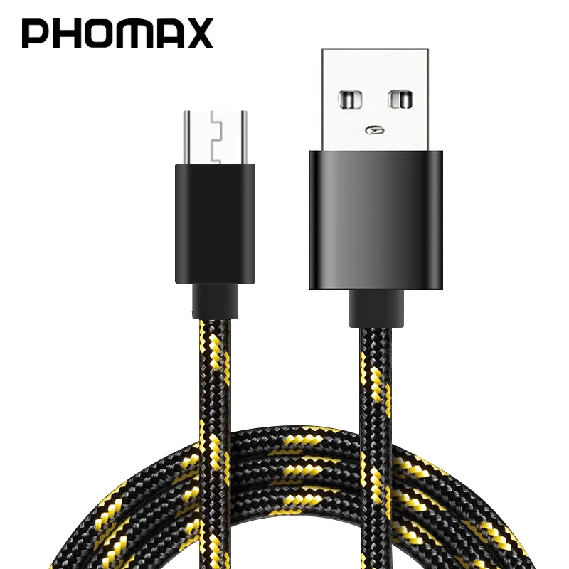 PHOMAX Micro usb c кабель 2.4A для мобильных телефонов redmi 4 sumsung Android | Мобильные телефоны и