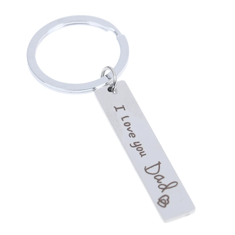 

Charm Necklace Keychain I Love You Dad Dad My Hero Best Friend Gift For Daddy Hot Sell Fathers Day Gifts