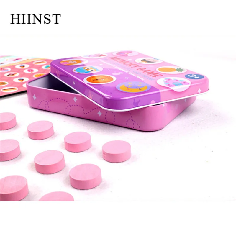 HIINST детские игрушки деревянная память настольная соответствующая игра памяти