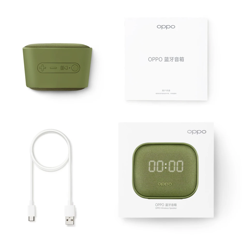 OBMC01 OPPO Беспроводной Bluetooth Динамик Home Edition 750 мАч светодиодный цифровые часы Тип USB