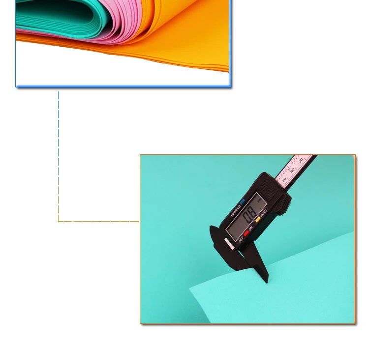 10 шт цветная губчатая бумага 50*50 см толщина Руководство DIY Материал головоломки Детский сад резиновый пластик 0,8 мм большой лист пенопласта