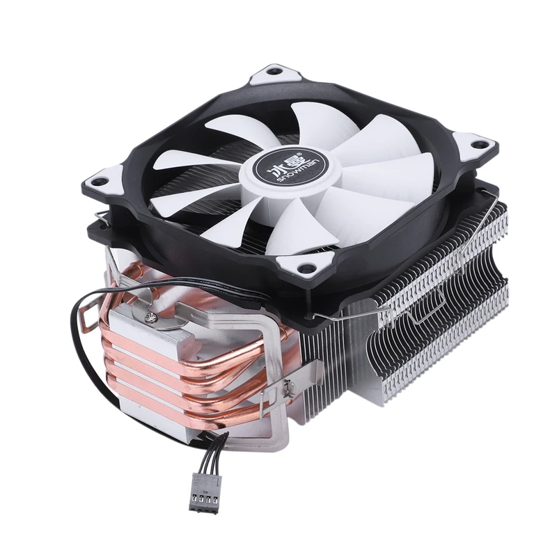 Система для охлаждения ЦП SNOWMAN MT-4 Master 5 тепловые трубки с прямым контактом