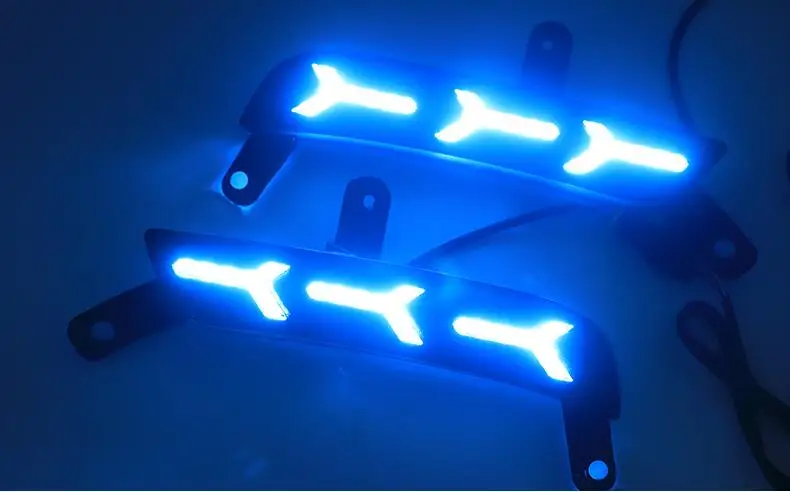 2014 ~ 2017 год автомобильный бампер для Trumpchi GS4 Дневной светильник автомобильные