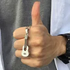 Панк мужской держатель для пепла урна ожерелье из нержавеющей стали гитара Кремация памятная подвеска мужские подарки 24 