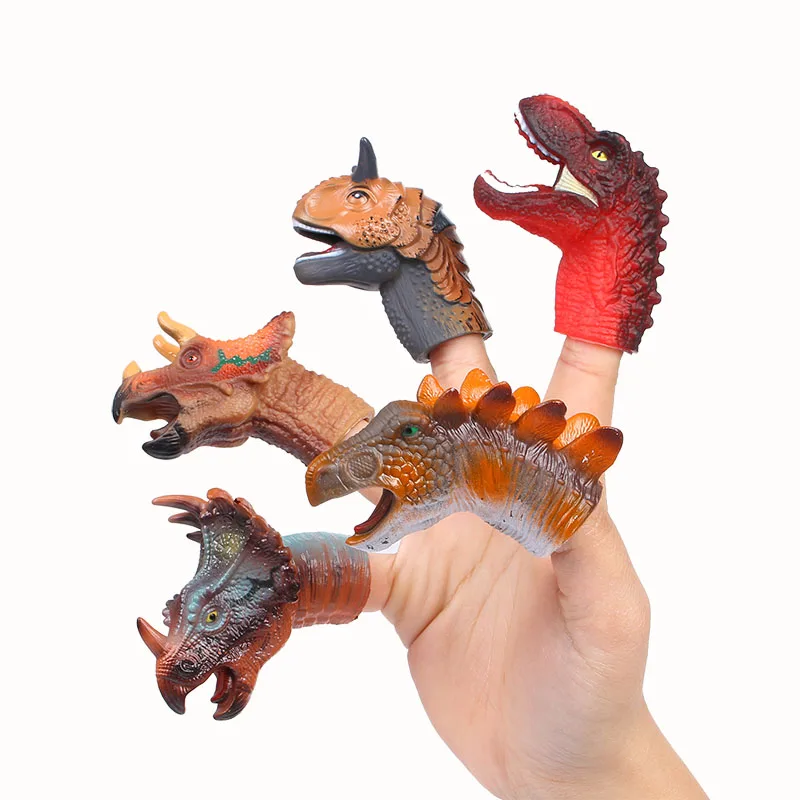 

5pcs/set animals finger puppets baby plush toys finger dool Doll Unicorn Version Fairy Pony Toys for children Girl