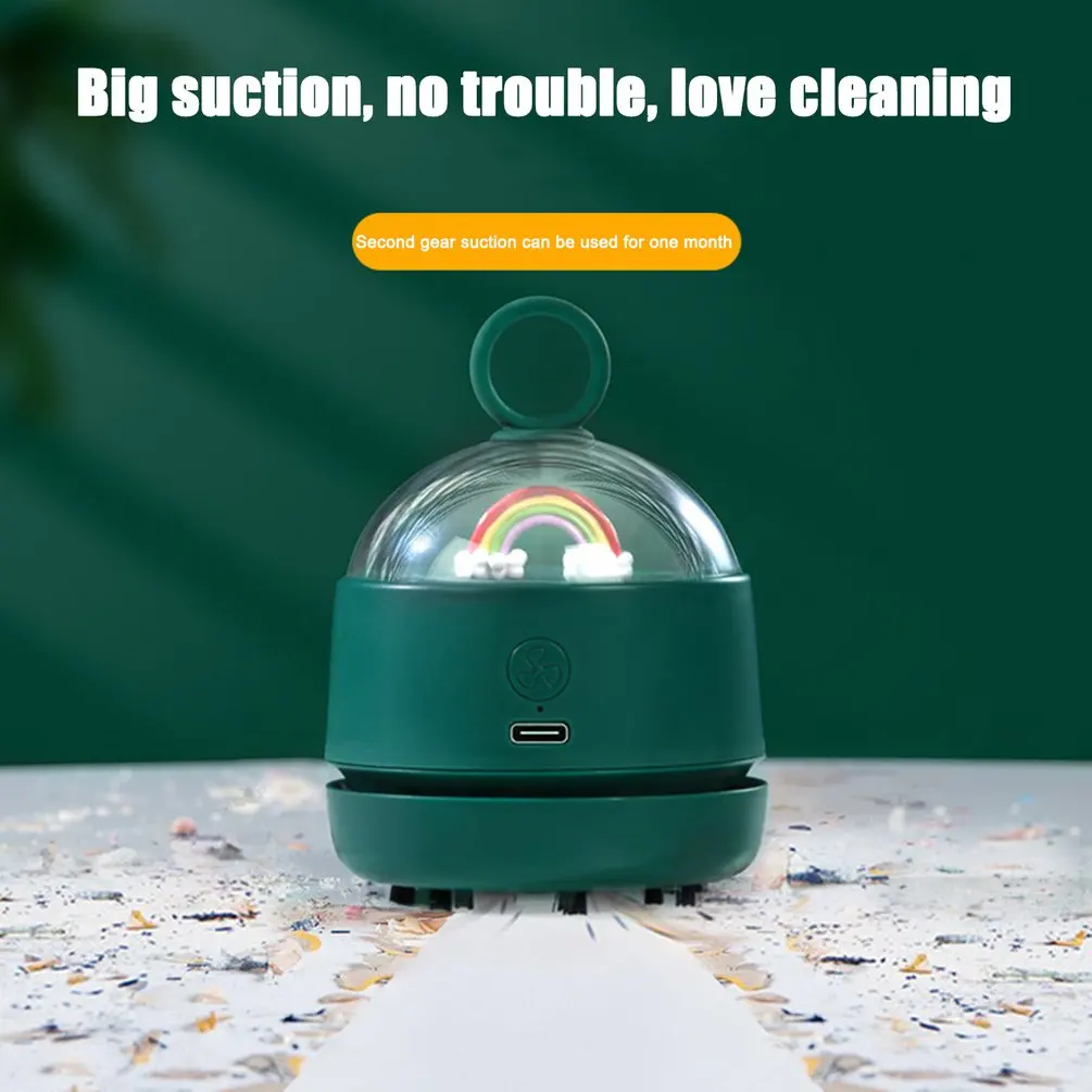 

Mini Keyboard Vacuum Cleaner Desktop Coffee Table Vacuum Cleaner Dust Collector Office Handheld Wireless Home Cleaning