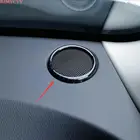 BJMYCYY для Mazda CX3 CX-3 громкоговоритель отделочное кольцо из углеродного волокна LHD и RHD аксессуары для стайлинга автомобиля 2 шт.