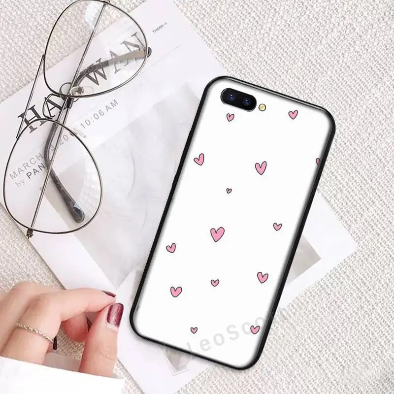 

pink Love Phone Case For OPPO R9 R11 R15 R17 RENO Realme S PLUS Normal 2z 3 5 C2 pro