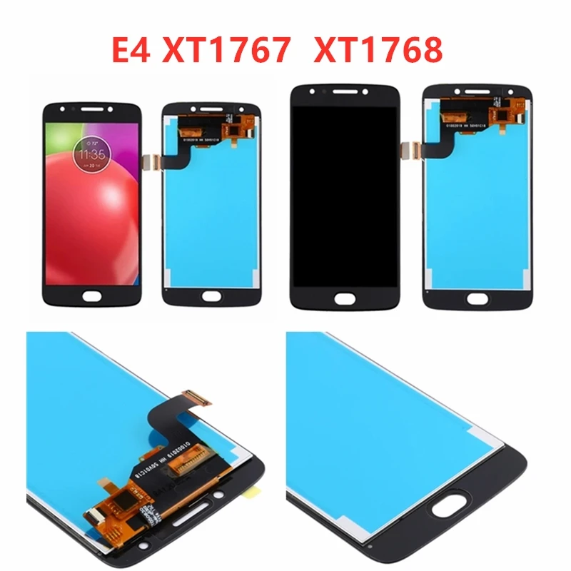 Замена ЖК-экрана для Motorola Moto E4 XT1763 XT1765 XT1766 XT1767 XT1768 протестированный дисплей в