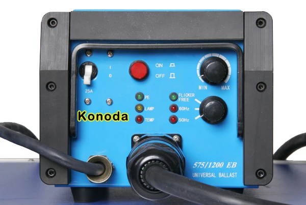 

575 Вт и 1200 Вт немерцающий электронный балласт для компактного Френеля HMI Par Lights