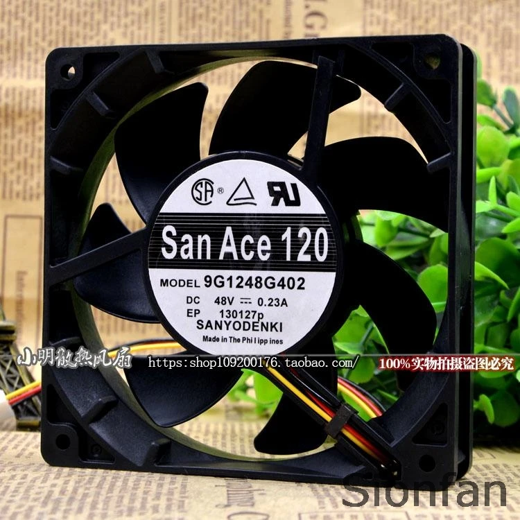 Инверторный вентилятор охлаждения для San Ace 120 9G1248G402 48 В 0 23 а 12 см | Электроника