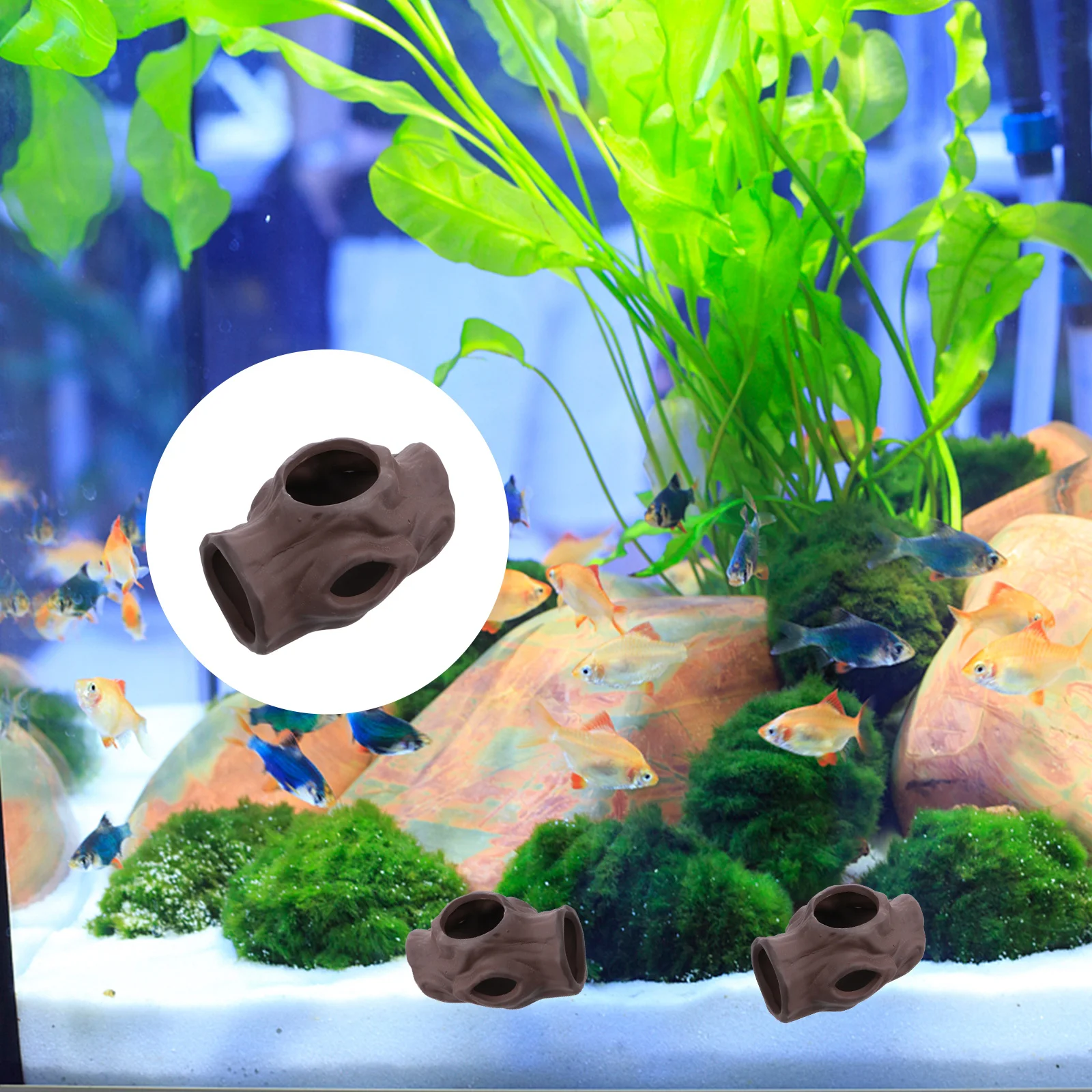 

2 шт., украшения для аквариума