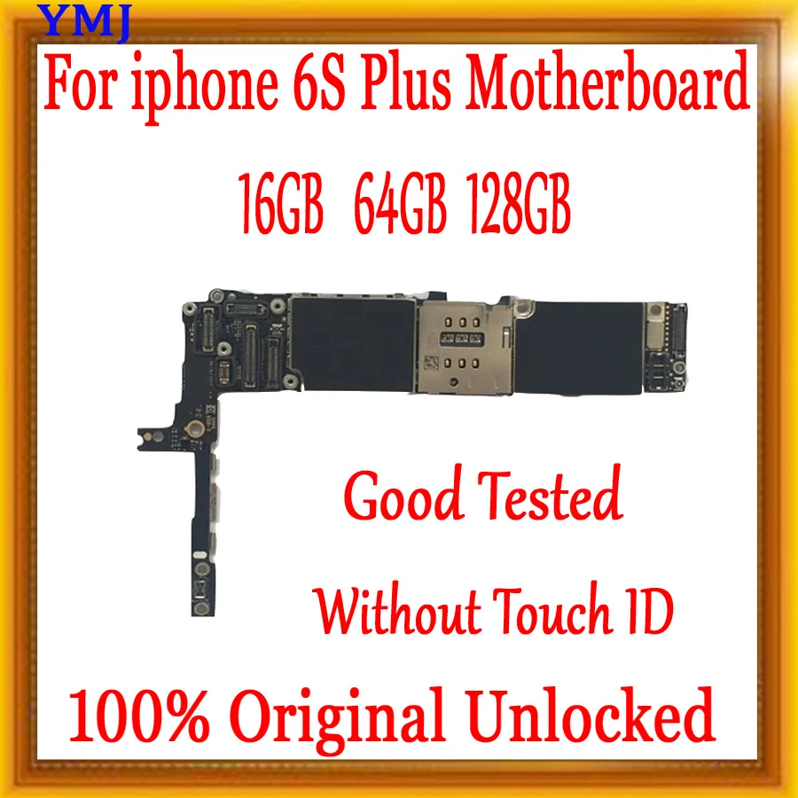 Оригинальная разблокированная материнская плата для iPhone 6S Plus без Touch ID