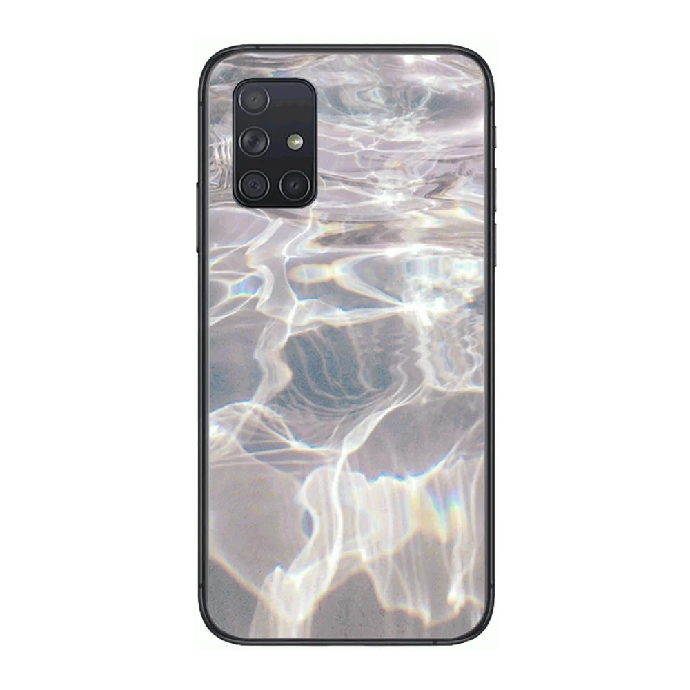 

starry sky Phone Case Hull For Samsung Galaxy A 50 51 20 71 70 40 30 10 E 4G 5G S Black Shell Art Cell Cover