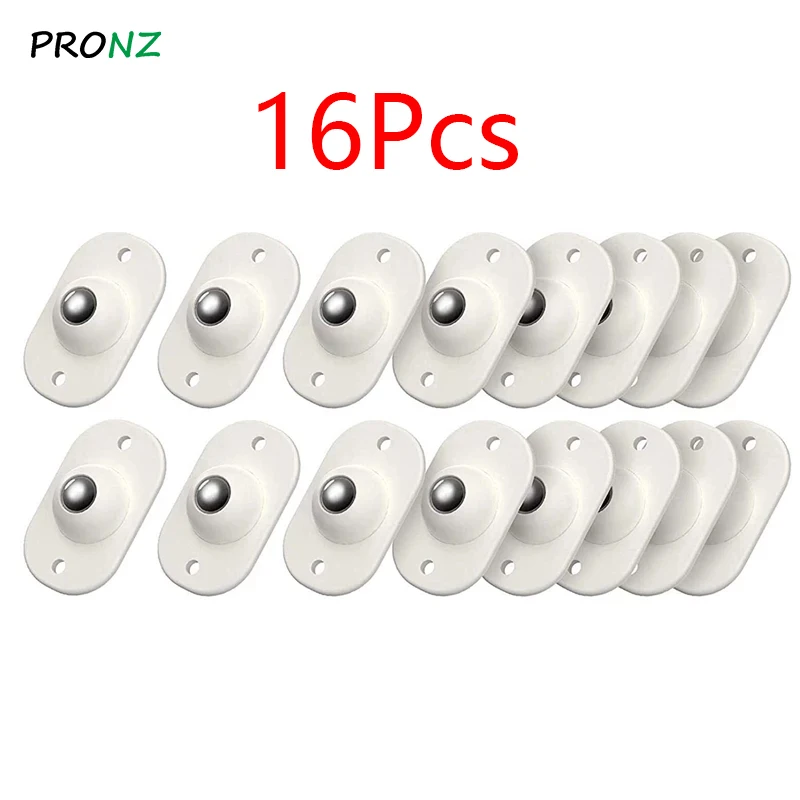 16 шт. самоклеящиеся шкивы для хранения 360 градусов|Ролики| |