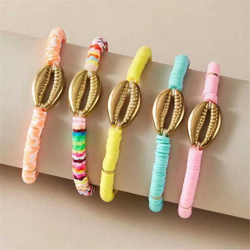 Золотой корпус браслет для женщин в богемном стиле дружба красочные браслеты с