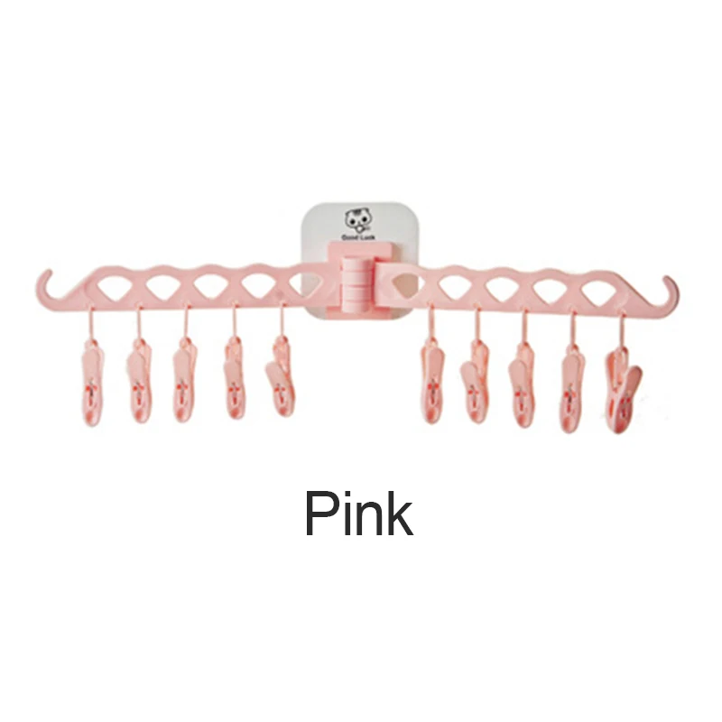 Бытовые Пластиковые Детские Вешалки для одежды настенные ветрозащитные Трусики