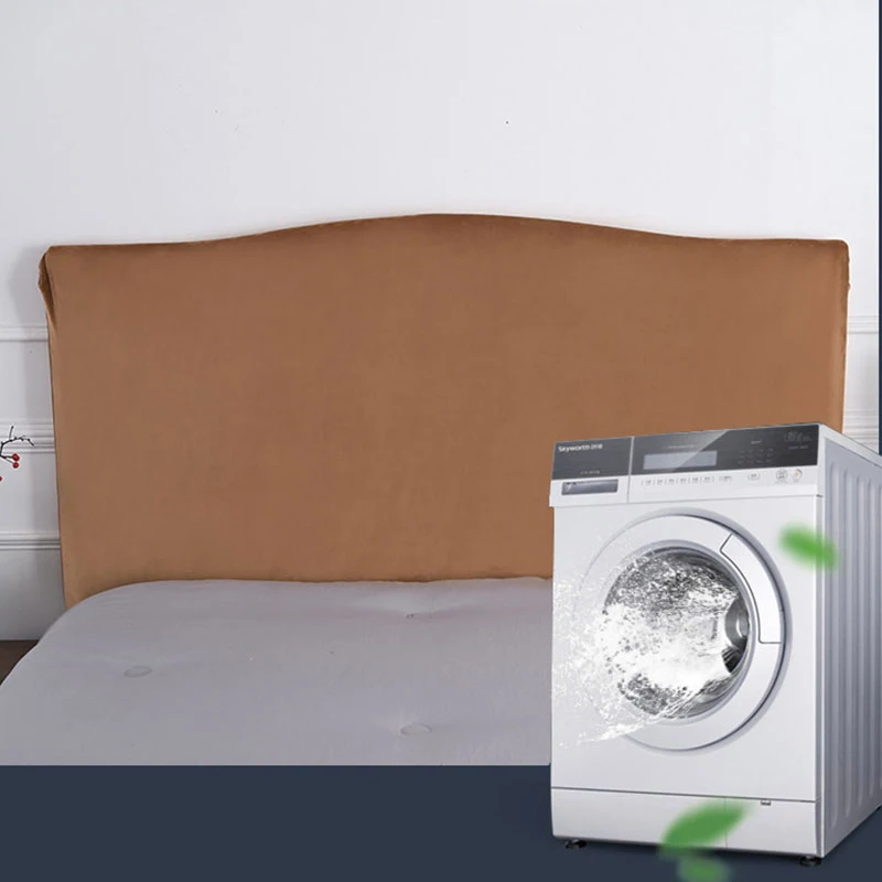 Современные Плотные креплением на спинку кровати крышка высокие эластичные